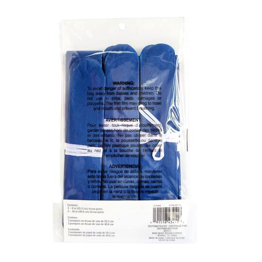 Shop For The Navy Paper Pom Poms By Celebrate It At Michaels Shop For The Navy Paper Pom Poms By Celebrate It At Michaels